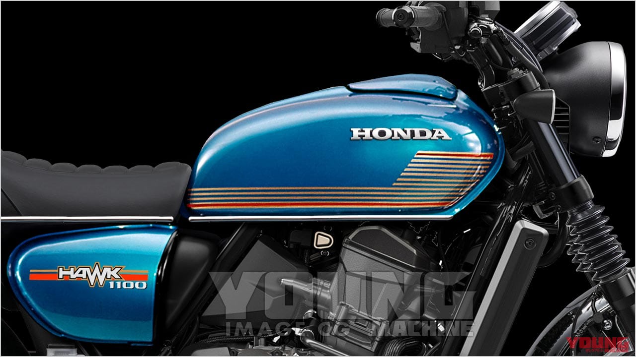 Компания Honda патентует новый CB1100 Hawk