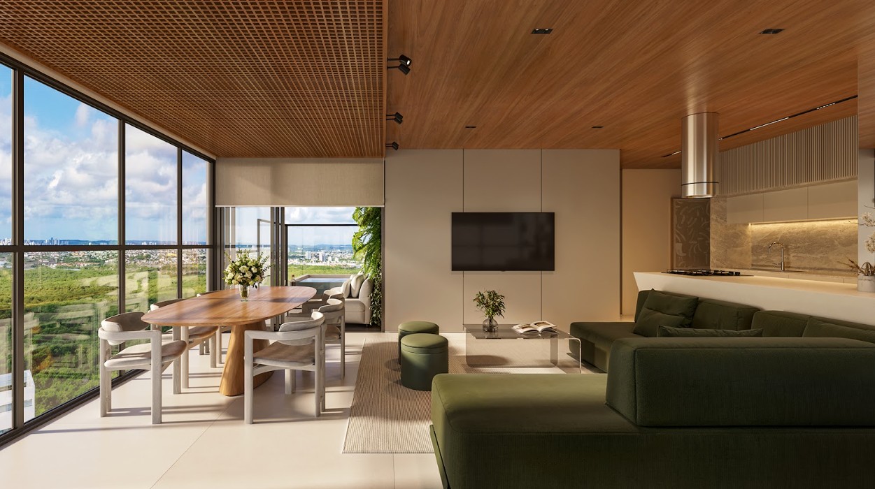 Área boutique e lobby do UNIC Ilvo Meirelles