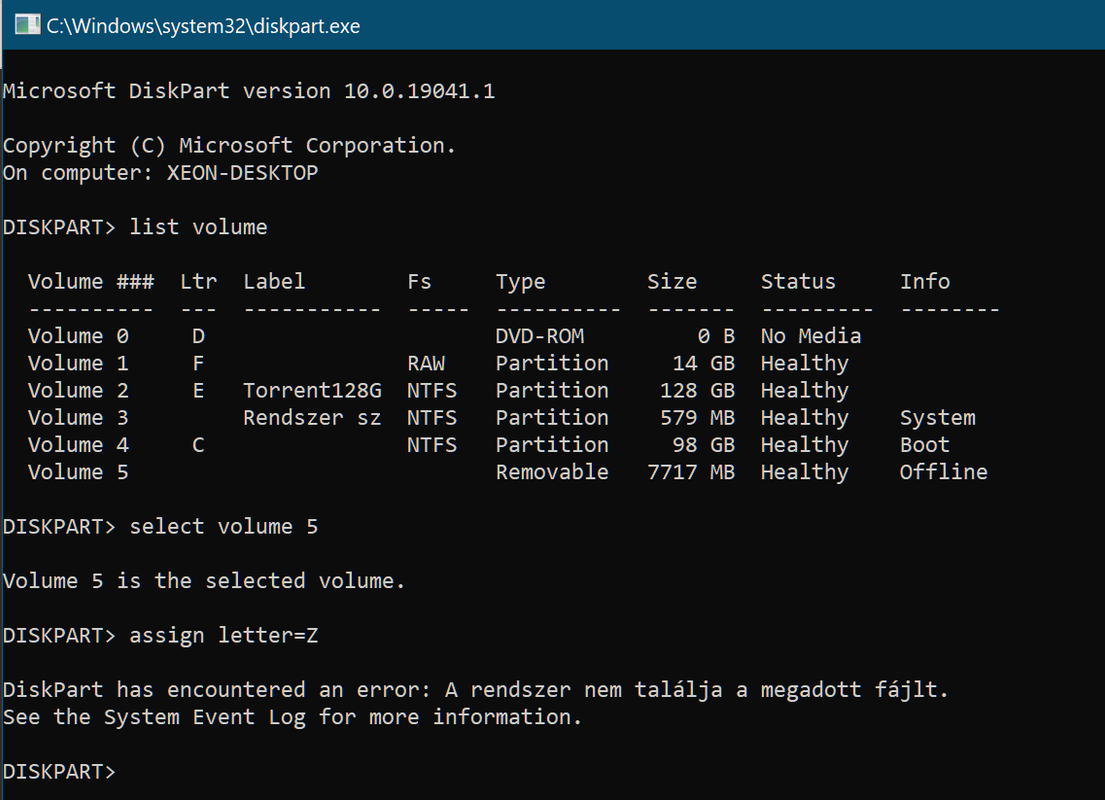 Partició (USB Pendrive) - 5.