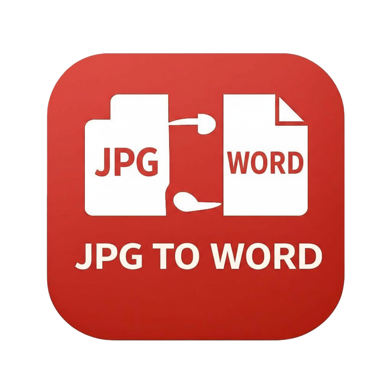 JPG to Word Icon
