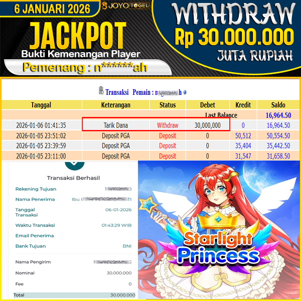 jackpot-slot-pragmatic-play-starlight-princess-wd-rp-30000000--dibayar-lunas-di-joyotogel