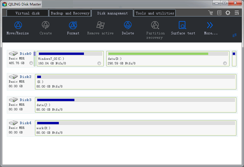 QILING Disk Master v6.0 WinPE (Technician Edition)