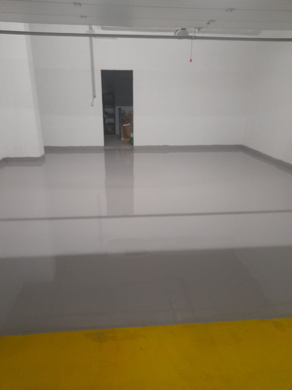 Pintura de Piso em Epoxy (depois)