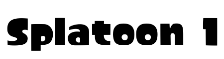 Splatoon 1