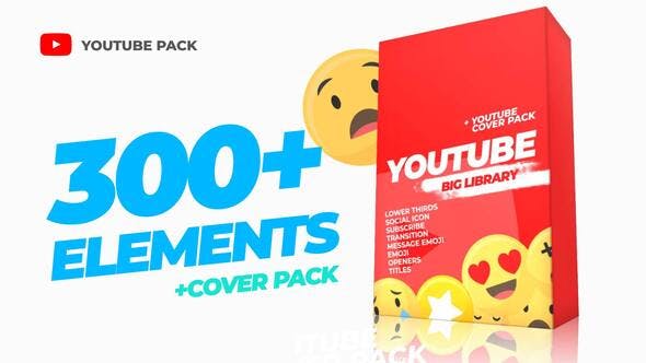 300 Youtube Library and Сover pack - 24219192