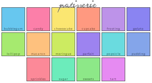 futilefairytale_PatisserieSwatch