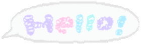 png of a message with pastel pink, blue, purple, and deep blue scribble text