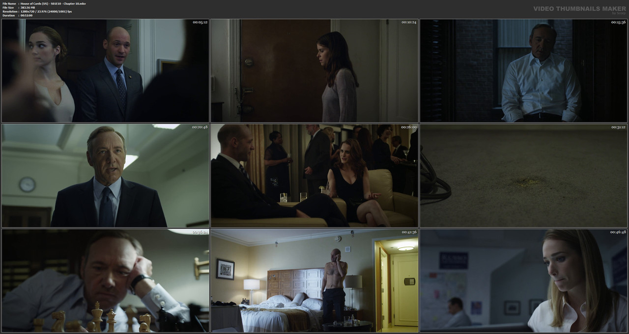 House of Cards (US) - S01E10 - Chapter 10.mkv