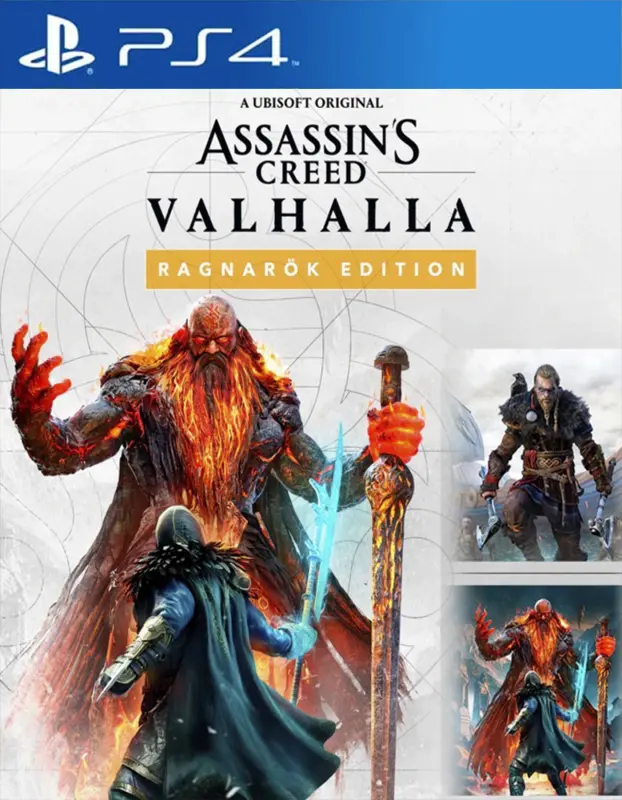 ASSASSINS CREED VALHALLA RAGNAROK EDITION PS4