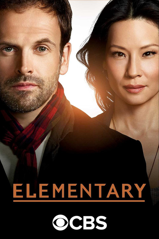 Sherlock and Joan Watson, played by Jonny Lee Miller and Lucy Liu.