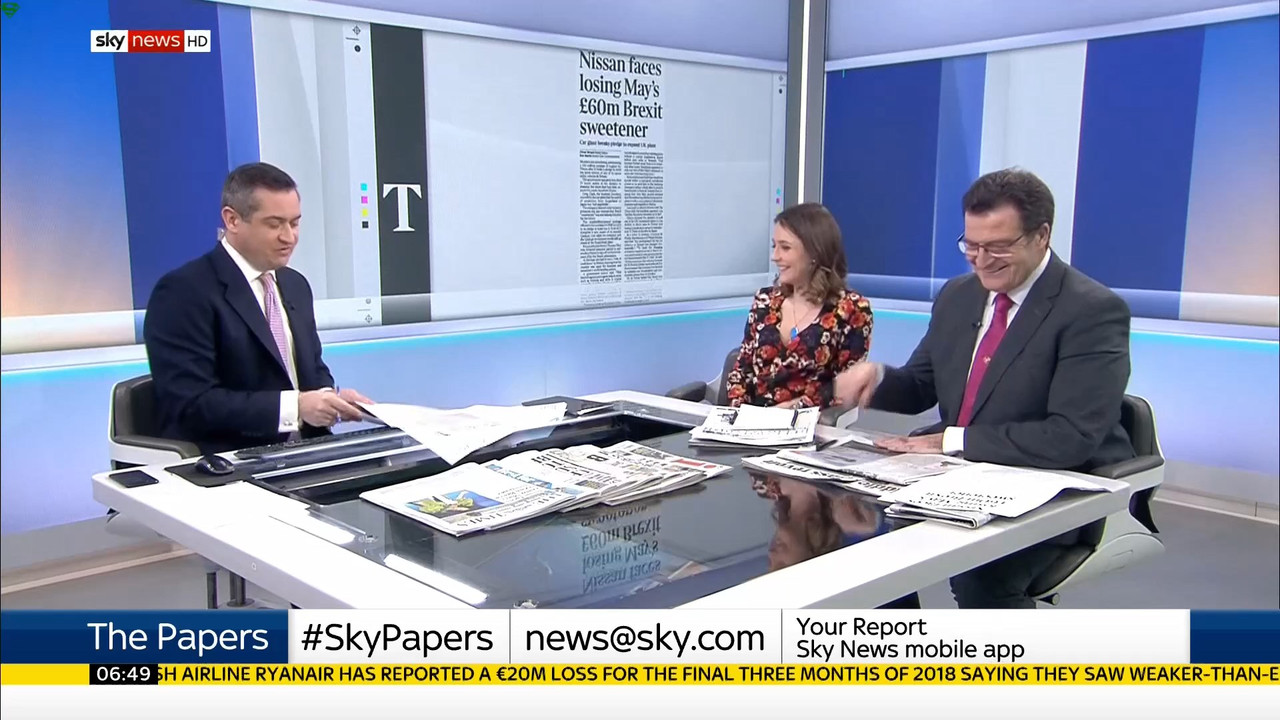 04 February - 06.00.00 - Sunrise. Sarah-Jane Mee with an engagin
