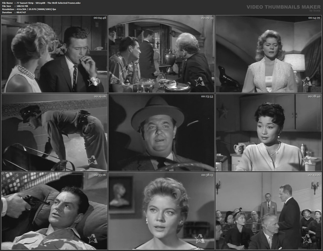 77 Sunset Strip - S01ep08 - The Well-Selected Frame.mkv