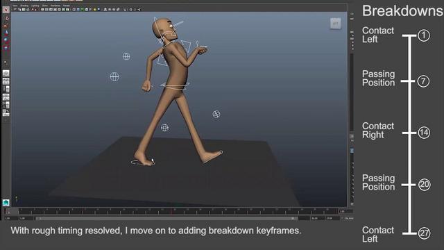 Maya 3d animation - Learn how to animate a walk cycle step by step Maya 3d animation - Learn how to animate a walk cycle step by step