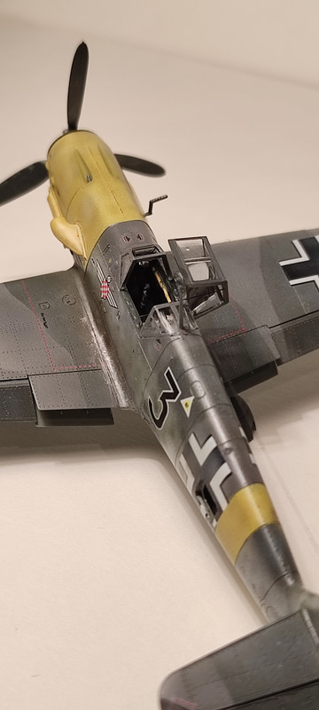 1/72 crni 3 Bf109 G-2 Cvitan Galić Eduard 11
