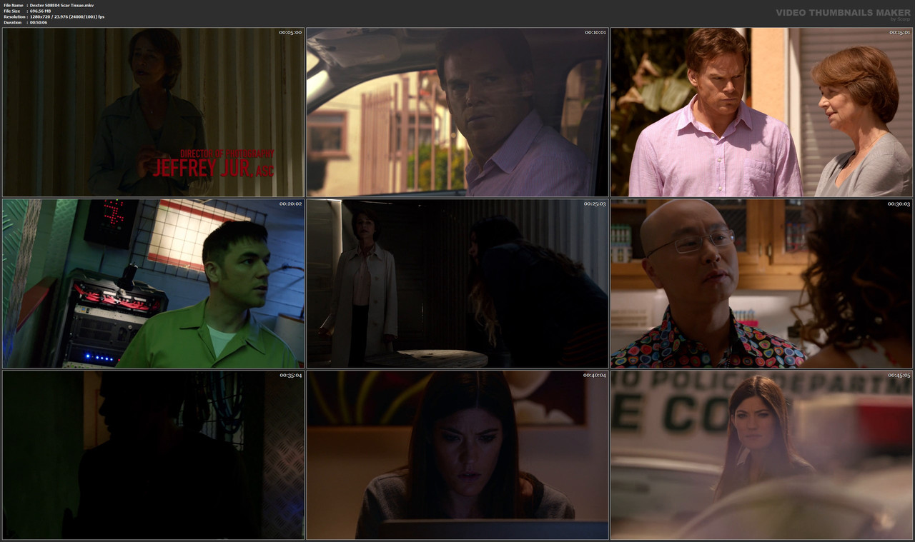 Dexter S08E04 Scar Tissue.mkv