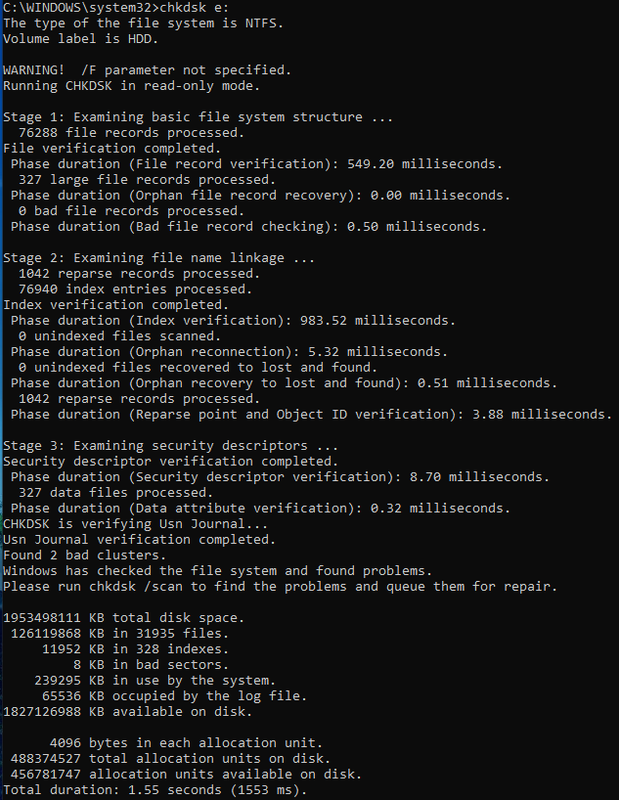 chkdsk — Postimages