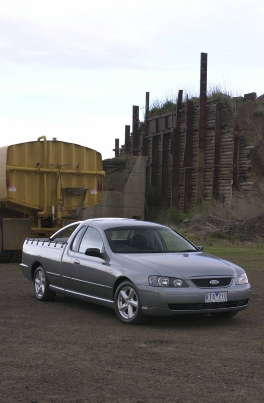 BA FALCON XLS SHOWN IN MERCURY SILVER