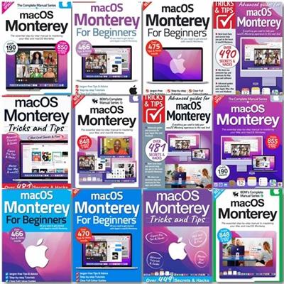 macOS Monterey The Complete Manual, Tricks And Tips, For Beginners - 2022 Full Year Issues  Collection