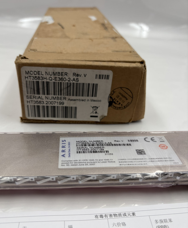 ARRIS HT3583H-Q-E360-2-AS QUAD DENSITY 1.2GHZ  FULL SPECTRUM TRANSMITTER MODULE