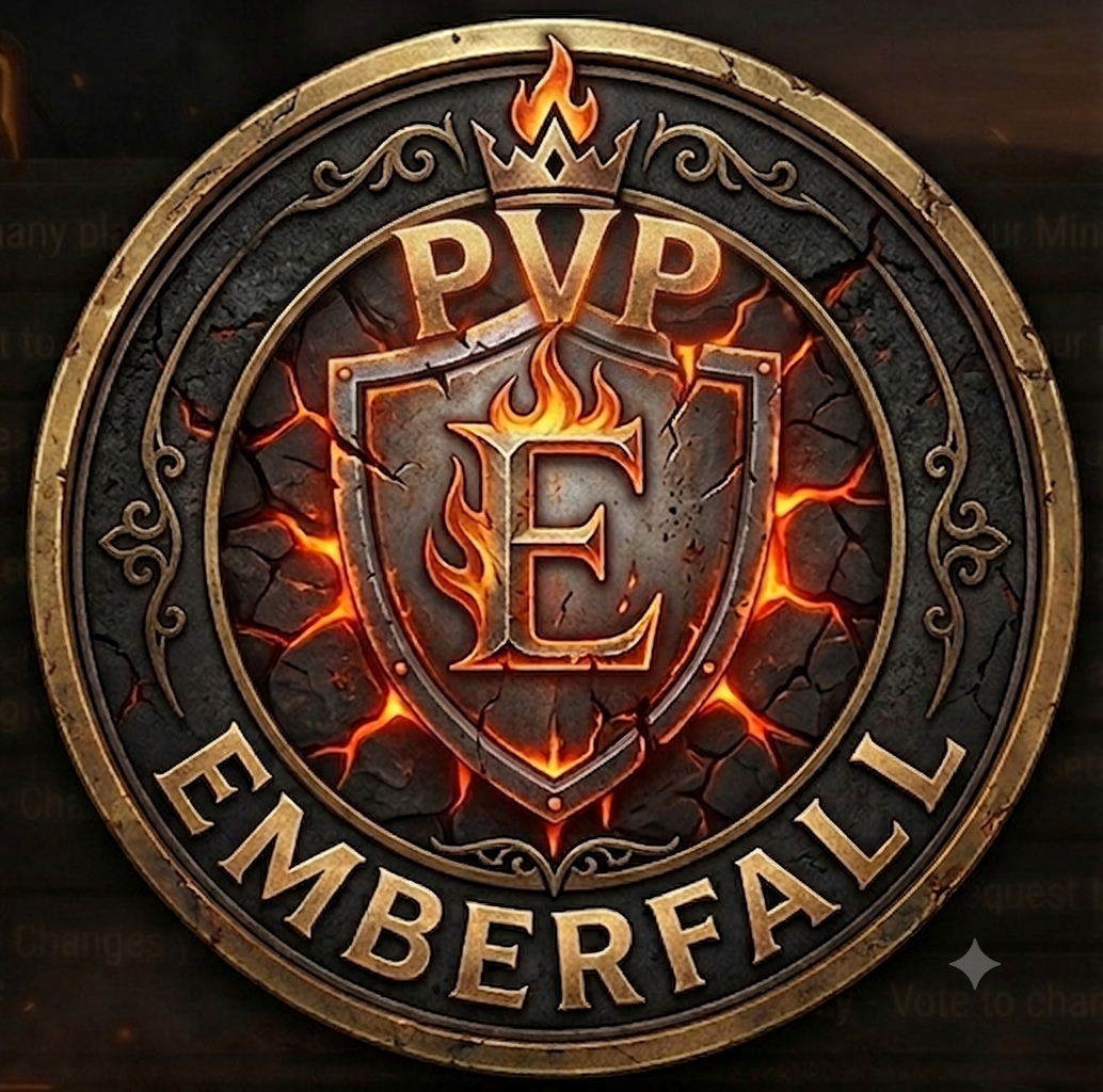 Баннер сервера Emberfall PVP l Solo l Duo l Trio | Quad