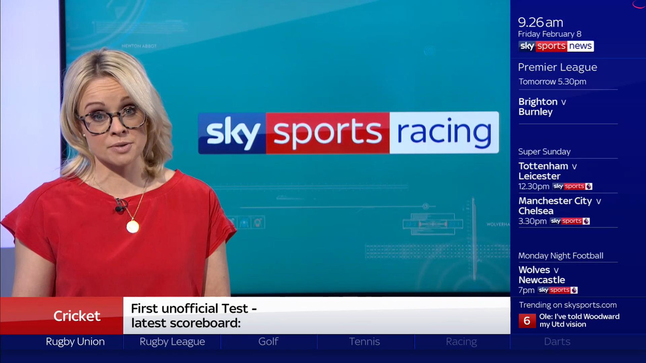 08 February - 09.00.00 - Good Morning Sports Fans. Round-up of t