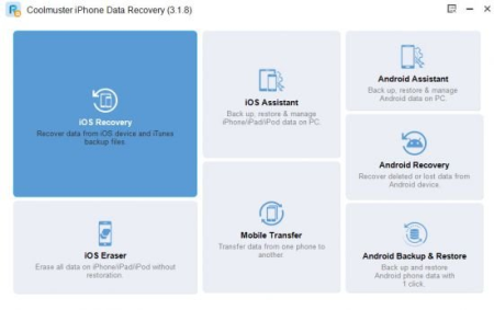 Coolmuster iPhone Data Recovery 3.1.8