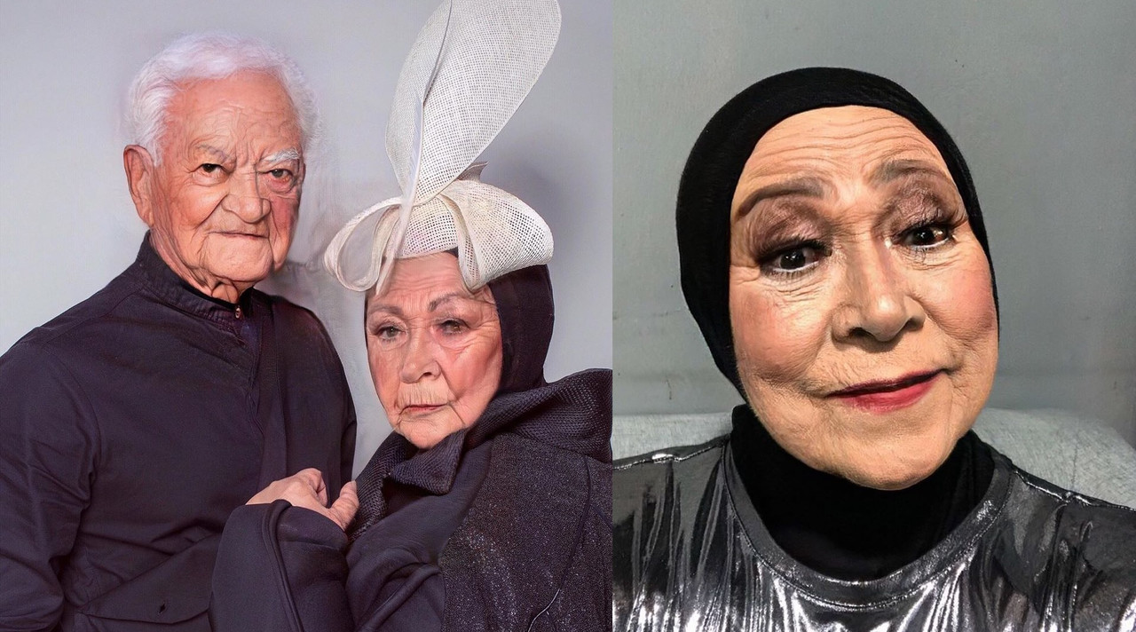 Melly Goeslaw dan Hedy Yunus gunakan aplikasi wajah tua