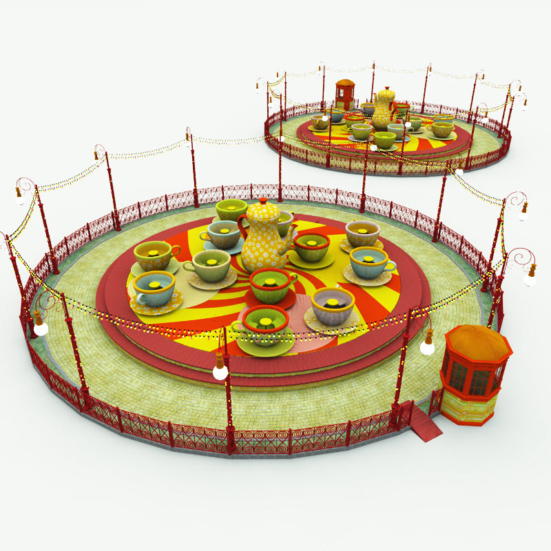 Tea Cups Ride for Poser Tea Cups Ride for Poser