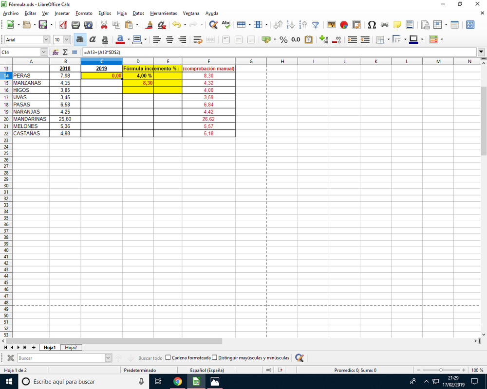 CAMBIA LA FORMULA AL PEGAR