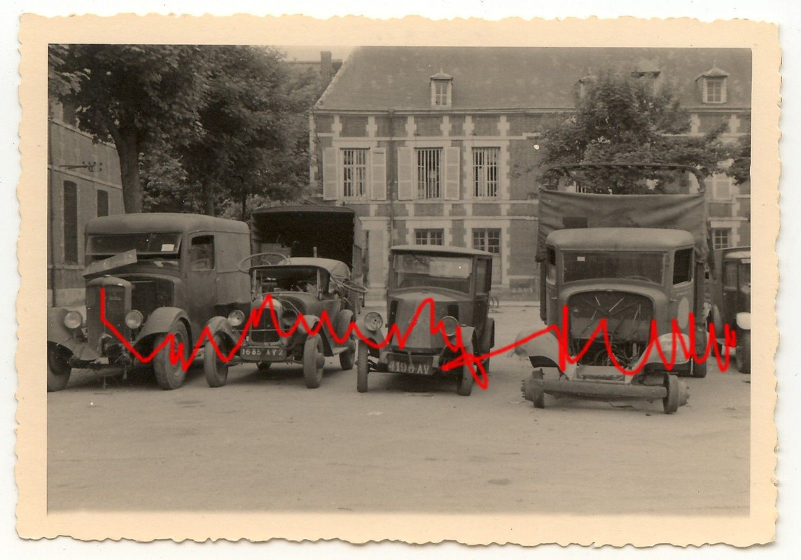 Frankreich französische Kfz LKW PKW deutsche Beu