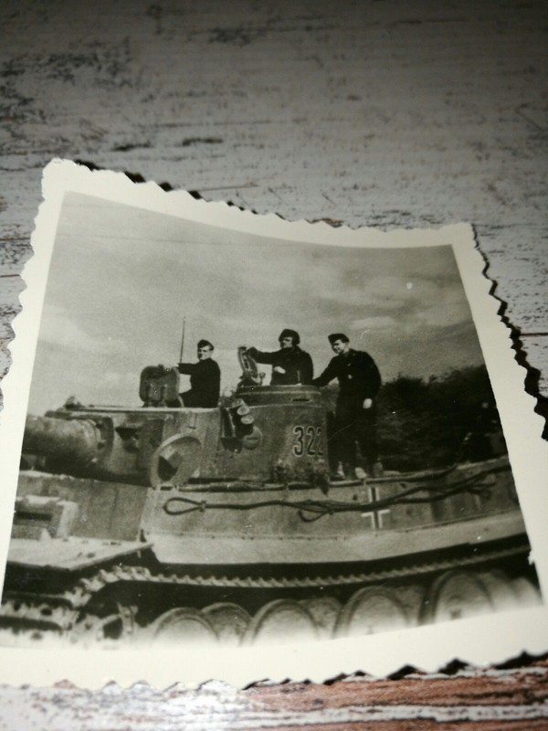 Foto Tiger Panzer .2Weltkrieg.