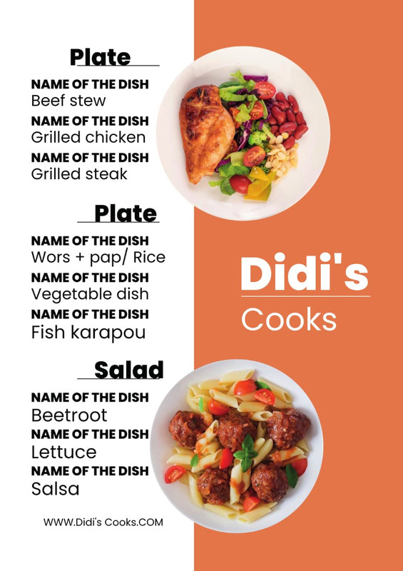 Menu Page 2