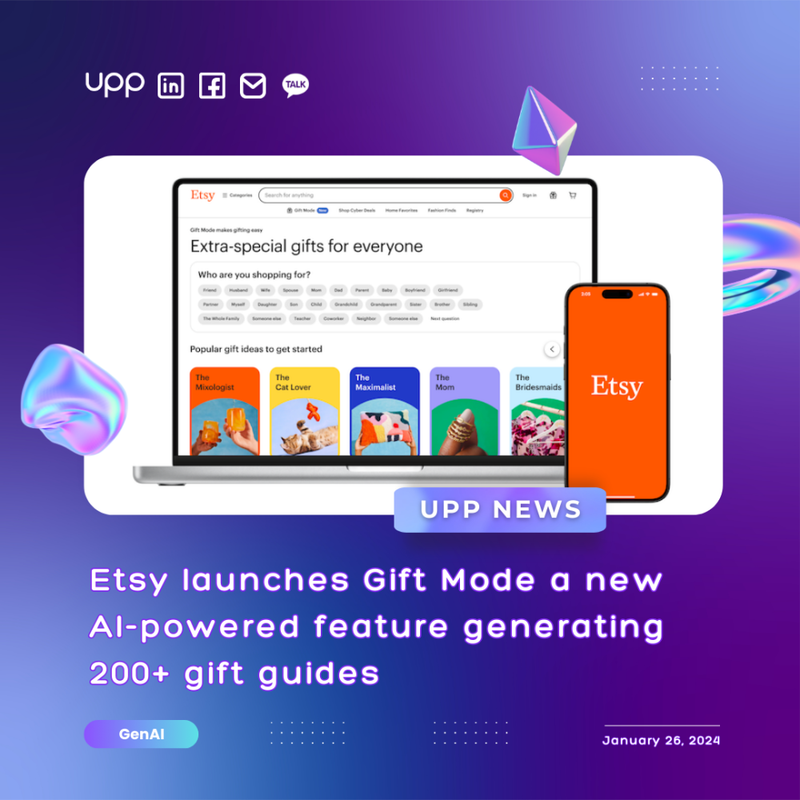 Etsy launches Gift Mode a new AI-powered feature generating 200+ gift guides