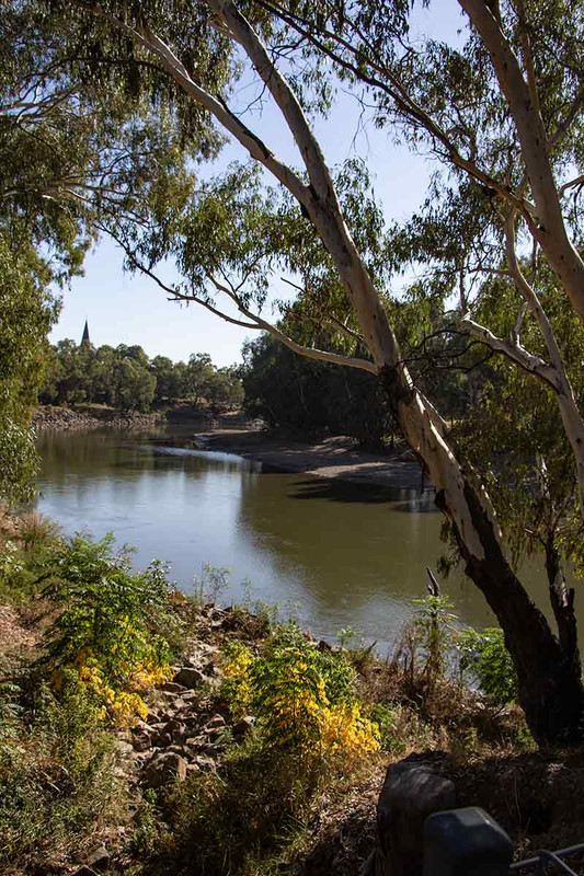 The river
