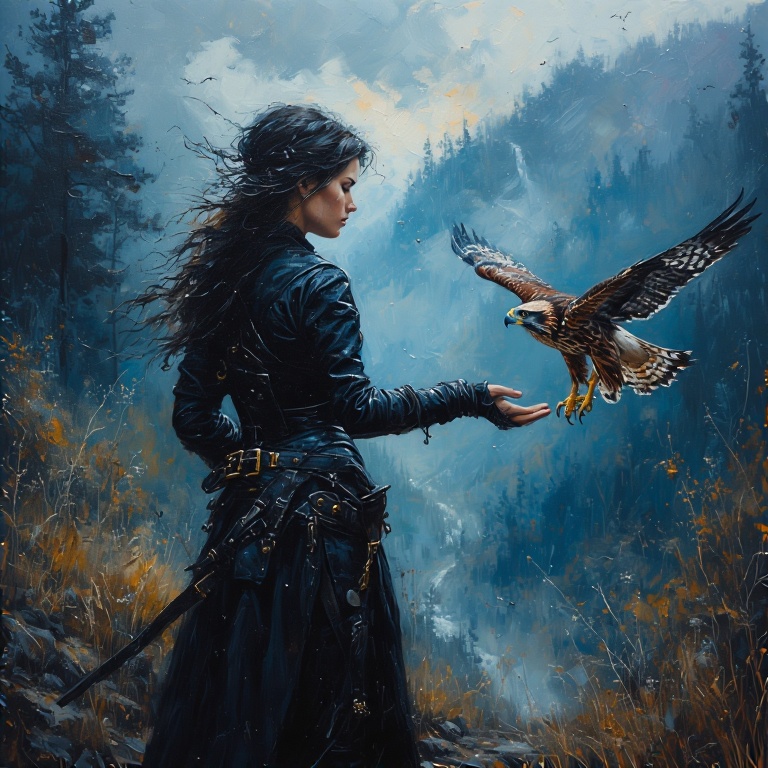 An-oil-painting-of-a-mystical