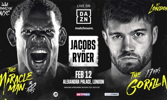  Watch DAZN Boxing Jacobs vs Ryder 