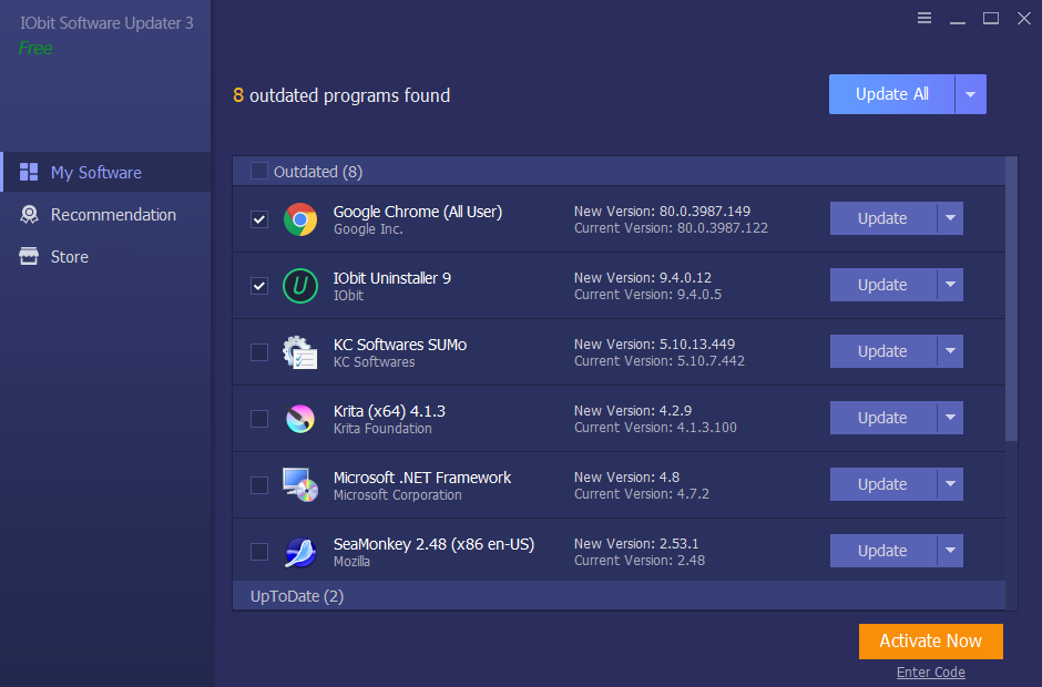 IObit Software Updater Pro 5.2.0.24 Descargar full español 1