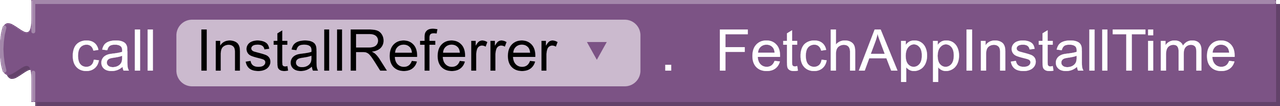 FetchAppInstallTime Block
