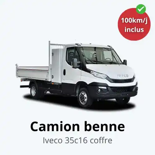location camion benne
