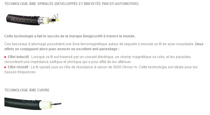 Capture âme fil d'allumage