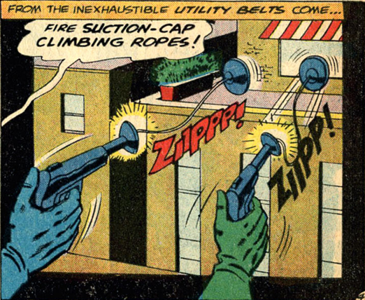 Batman's weapons and gadgets in the Burton era