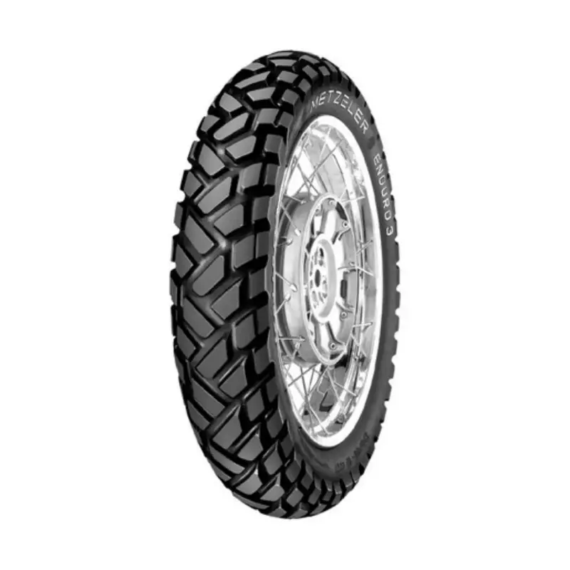Pneu de Moto Aro 18 140/80-18M/C Metzeler Enduro 3 Sahara 70S TT Traseiro