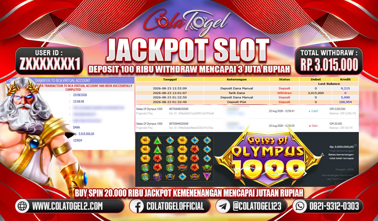 JACKPOT SLOT GACORR!!