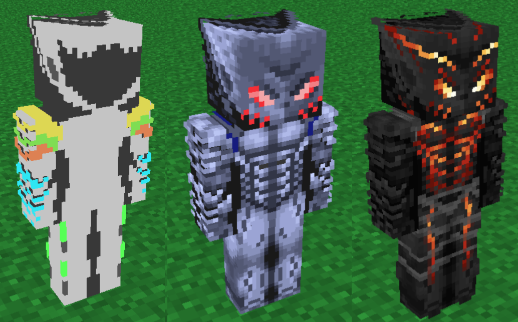 𝐆𝐚𝐫𝐨𝐮 𝐌𝐨𝐧𝐬𝐭𝐞𝐫 𝐟𝐨𝐫𝐦 Minecraft Skin