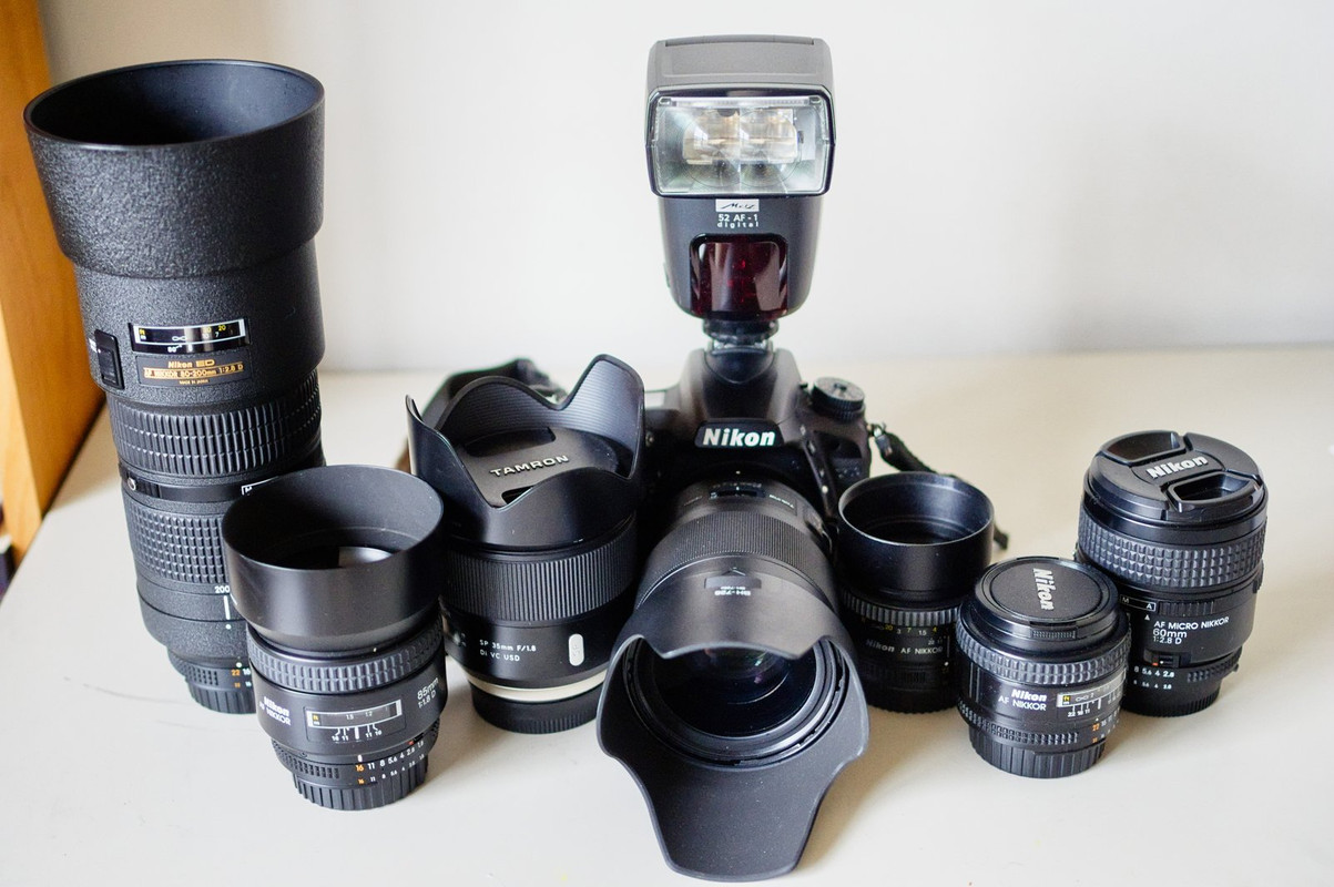 Nikon gear slight high