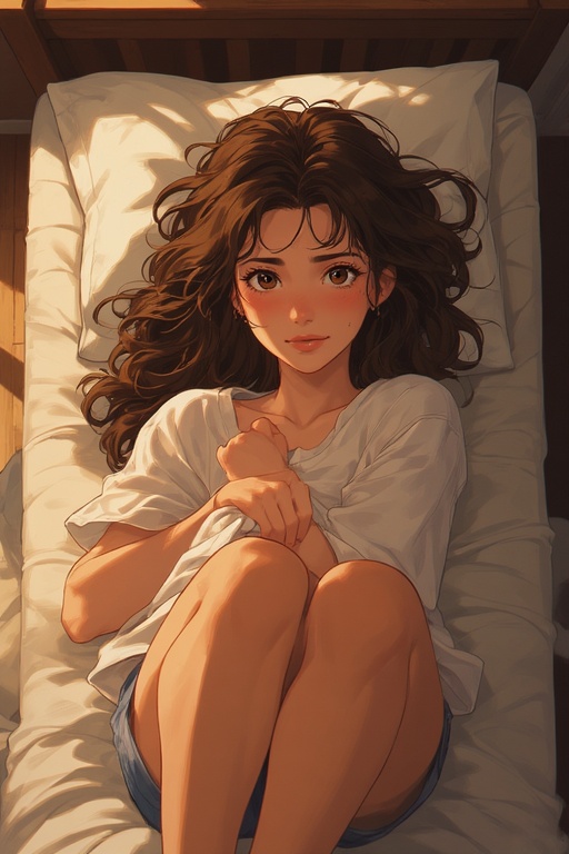 She-is-laying-down-on-a-bed-sp-14