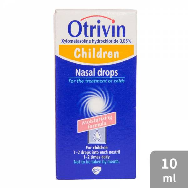 Otrivin Paed Drops 0.05% * 10Ml