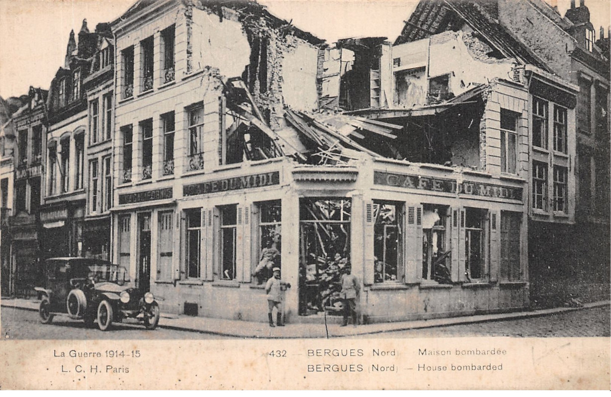 Maison bombardée