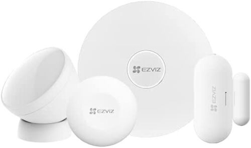 Image of Kit allarme smarthome, zigbee, centralina, sensori smart, notifiche push, Wi-fi 2,4 Ghz EZVIZ KIT A3