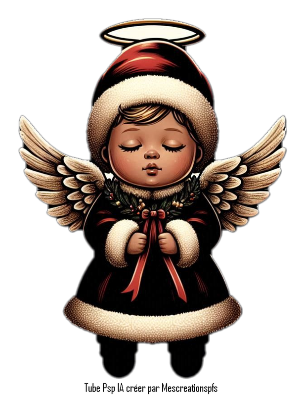 B&eacute;b&eacute; en ange de noel (1)